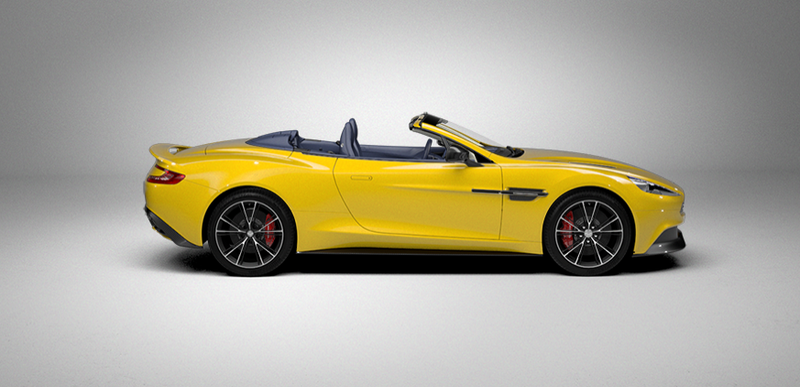 Illustration for article titled The Aston Martin Vanquish Volante configurator lets you do this!